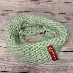 NWT Merona Mint Green Knit Infinity Scarf
